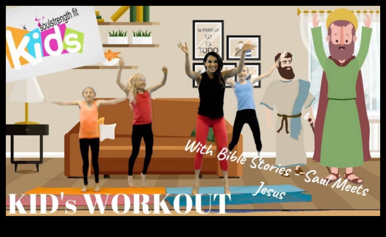 الخرافات المناسبة: تدريبات الأطفال المستوحاة من القصص المصورة لحكايات اللياقة البدنية