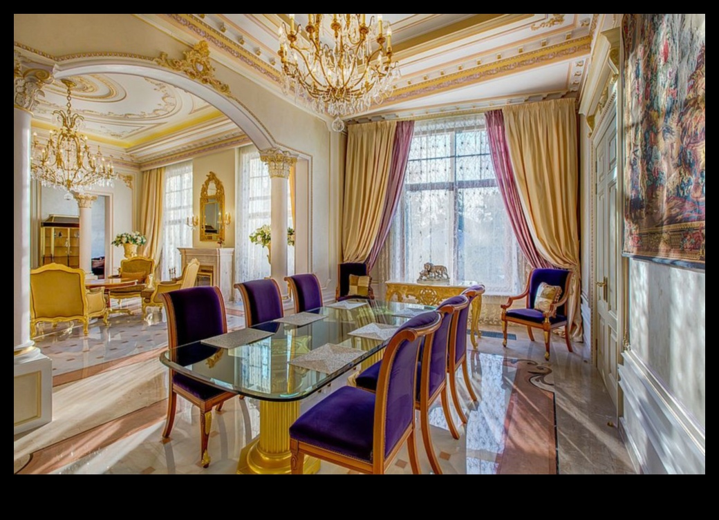 أفكار ديكور غرفة الطعام الفيكتورية