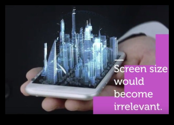 الضجيج المجسم: الهواتف المزودة بتقنيات العرض ثلاثية الأبعاد