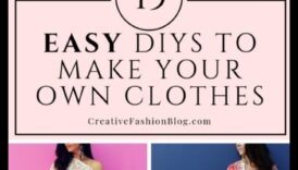 خياطة السعادة: الملابس والإكسسوارات التي تصنعها بنفسك لحياة سعيدة