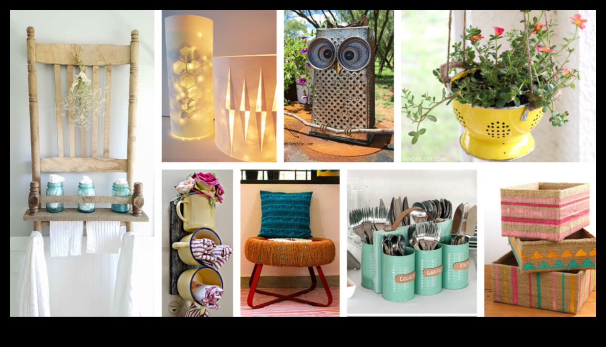 صياغة المواد المعاد تدويرها: مشاريع DIY لحياة مستدامة