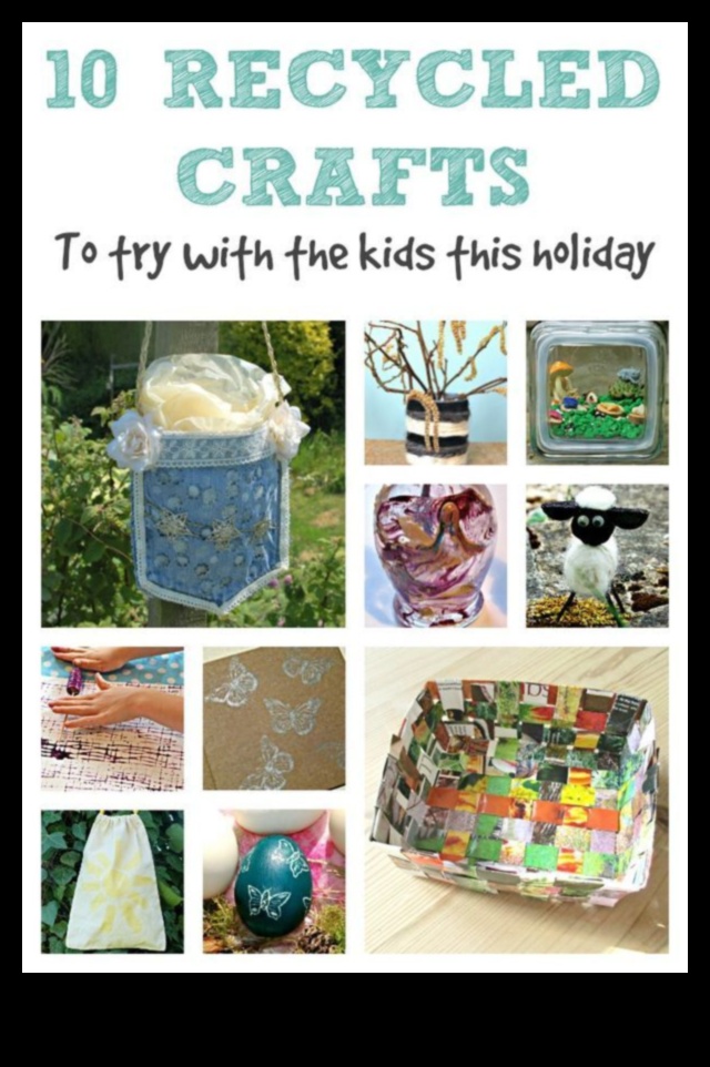 صياغة المواد المعاد تدويرها: مشاريع DIY لحياة مستدامة