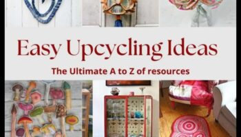 صياغة المواد المعاد تدويرها: مشاريع DIY لحياة مستدامة