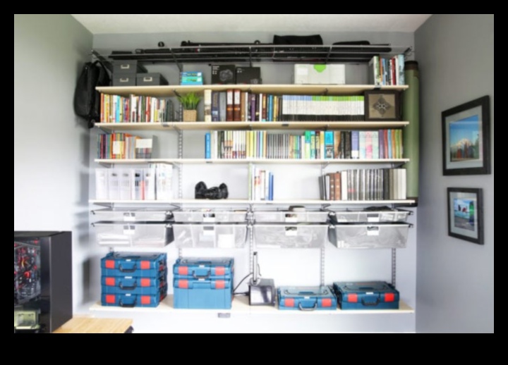 أفكار رفوف إبداعية للتخزين والعرض