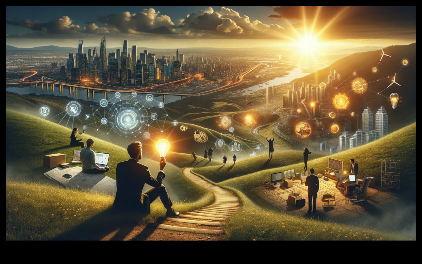 من الرؤية إلى النصر: استراتيجيات لتطوير الأعمال الفعالة