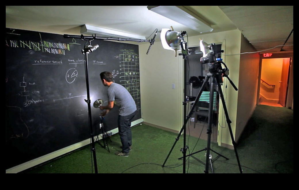 إضاءة تصوير الفيديو بنفسك: خلق أجواء مثالية